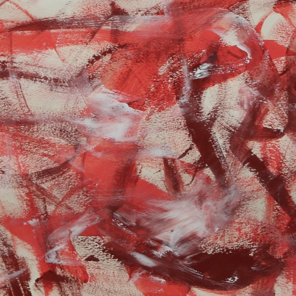 ABSTRACT ACRYLIC PAINTING  #P